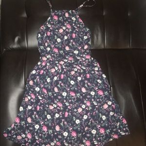 Floral Print Skater Dress